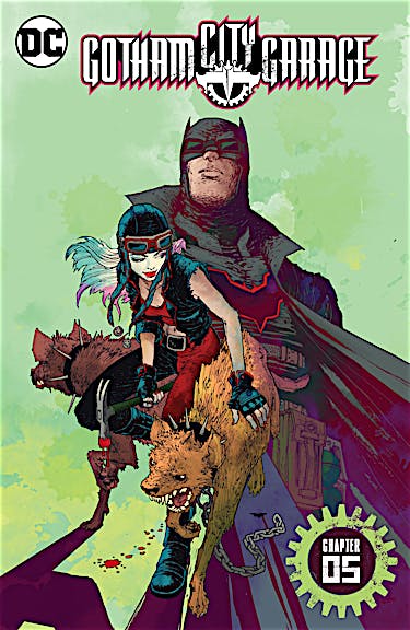 Gotham City Garage #5 preview images
