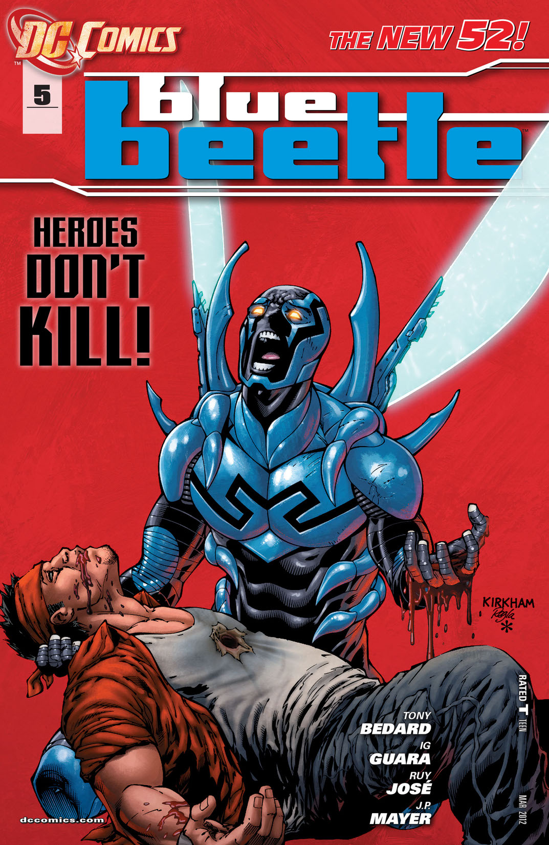 Blue Beetle (2011-) #5 preview images