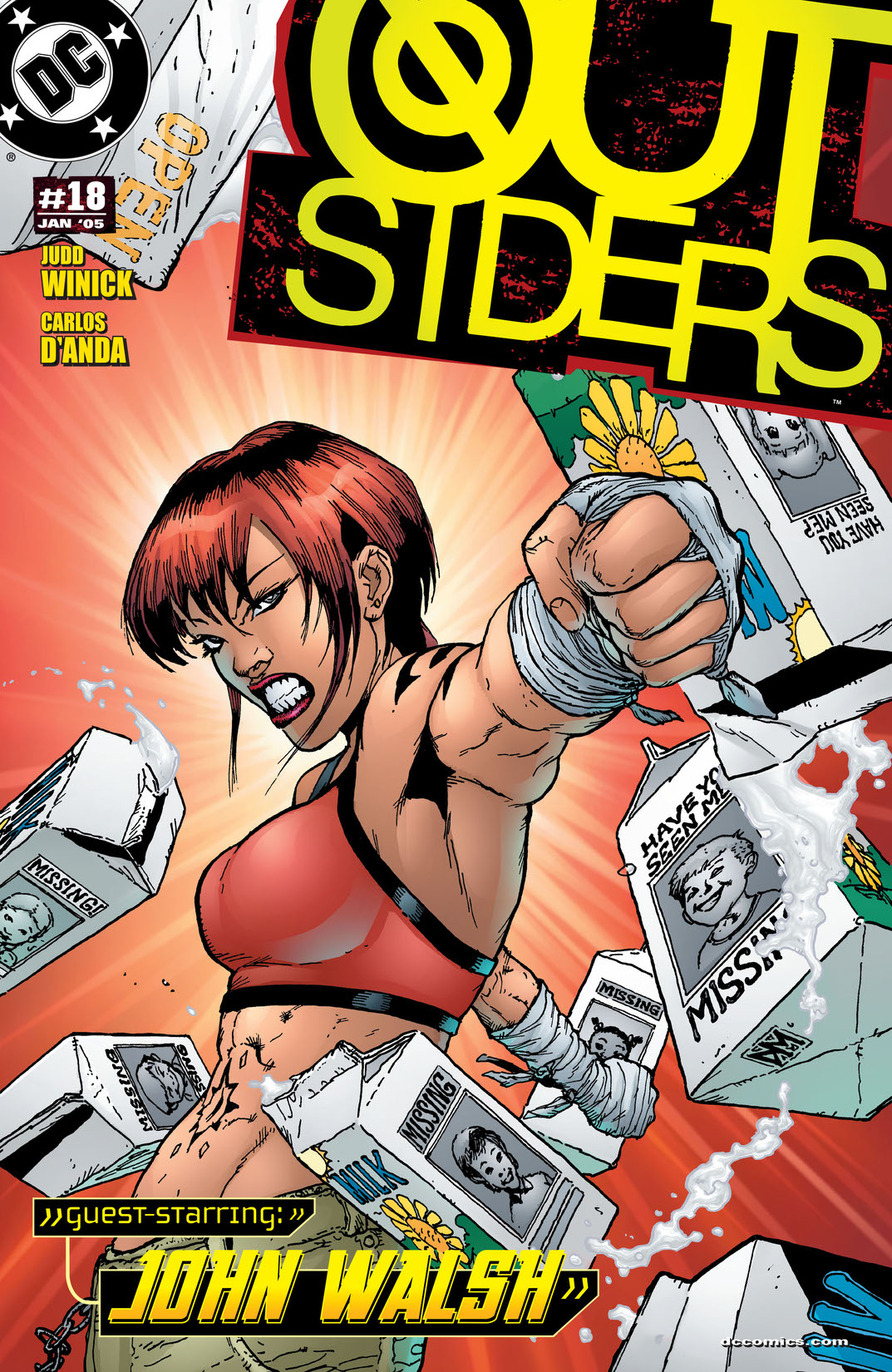 Outsiders (2003-) #18 preview images