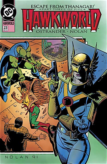 Hawkworld (1989-) #23 preview images