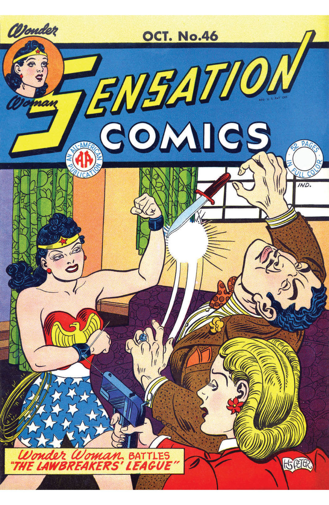 Sensation Comics #46 preview images