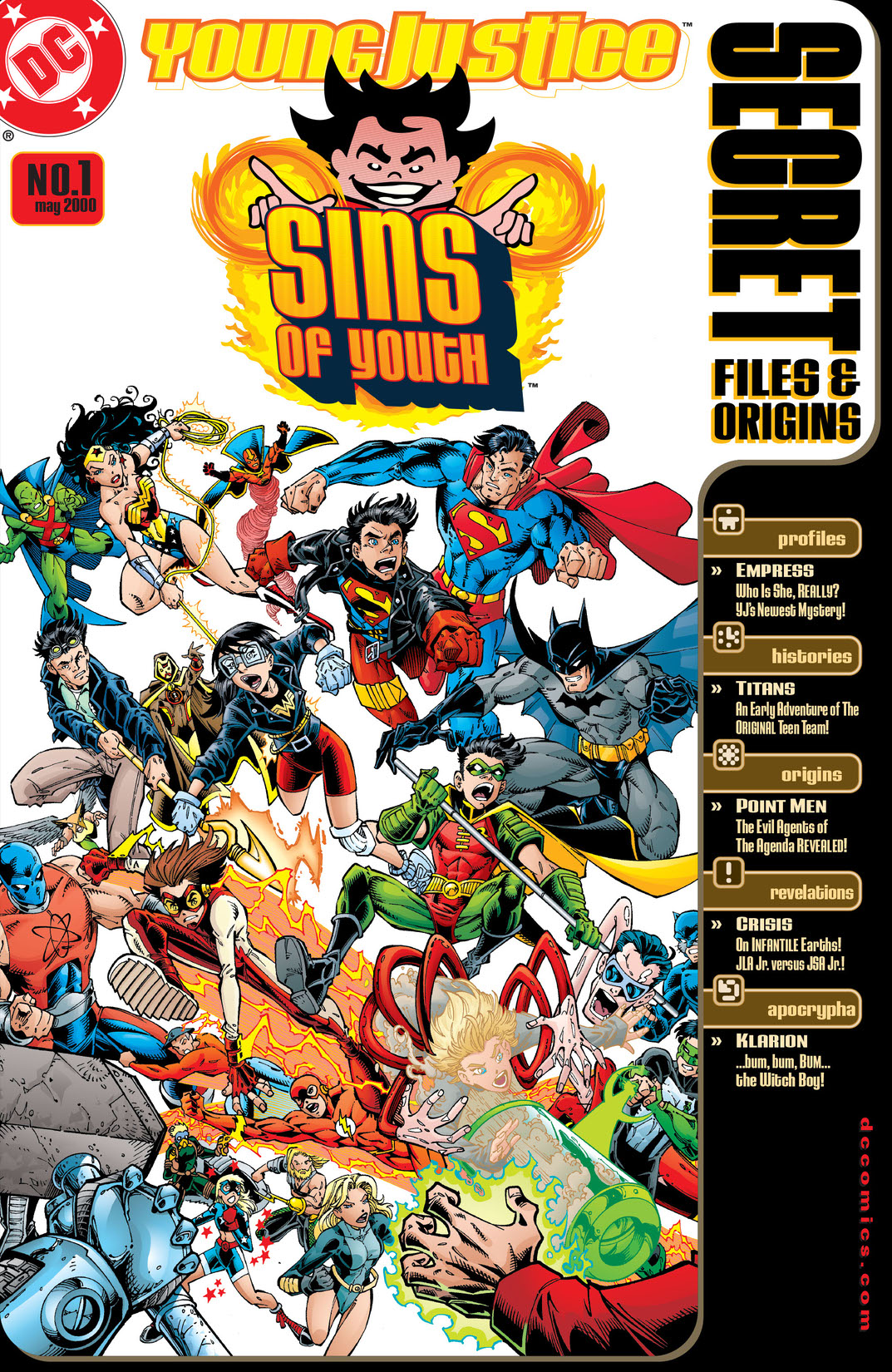 Young Justice: Sins of Youth Secret Files #1 preview images