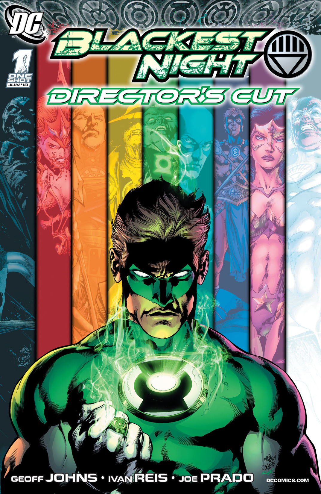 Blackest Night Director's Cut #1 preview images
