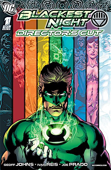 Blackest Night Director's Cut #1 preview images