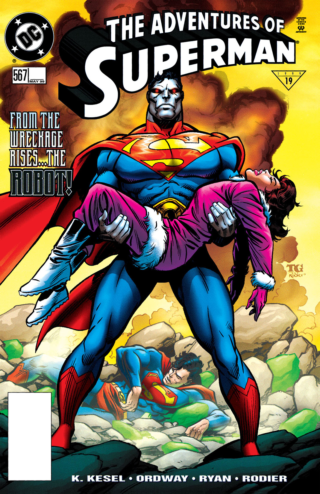 Adventures of Superman (1987-2006) #567 preview images