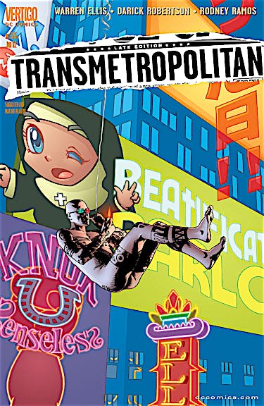 Transmetropolitan #55 preview images