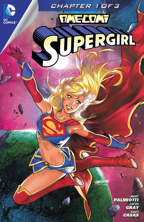 Ame-Comi V: Supergirl #1 preview images