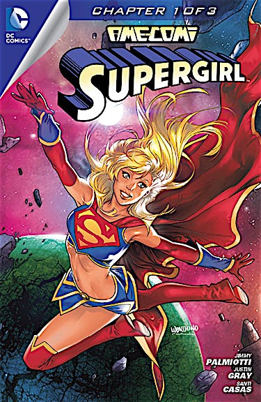 Ame-Comi V: Supergirl #1 preview images
