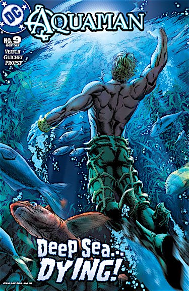 Aquaman (2002-) #9 preview images