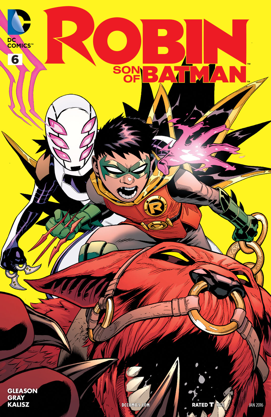 Robin: Son of Batman #6 preview images