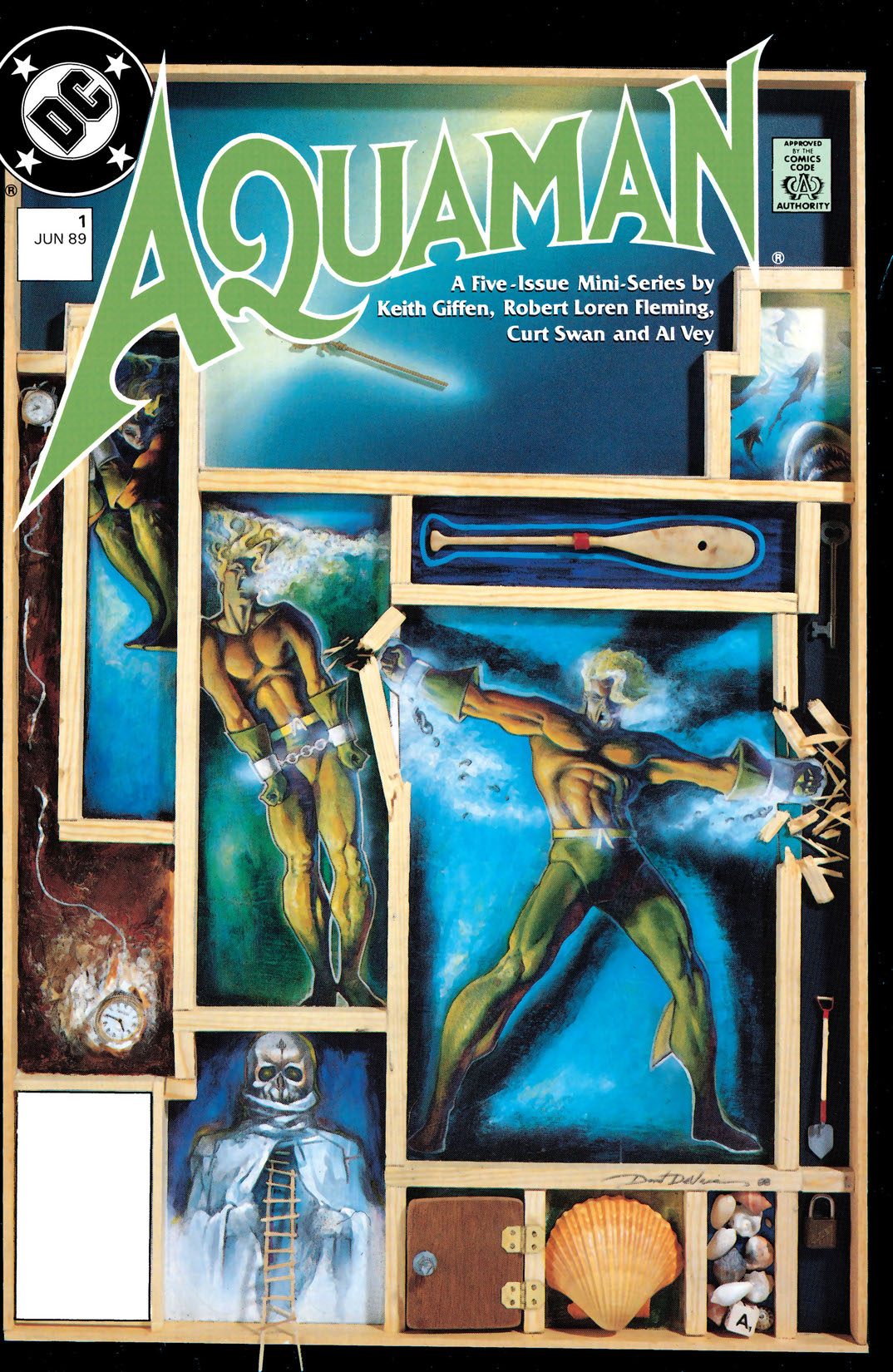 Aquaman (1989-1989) #1 preview images
