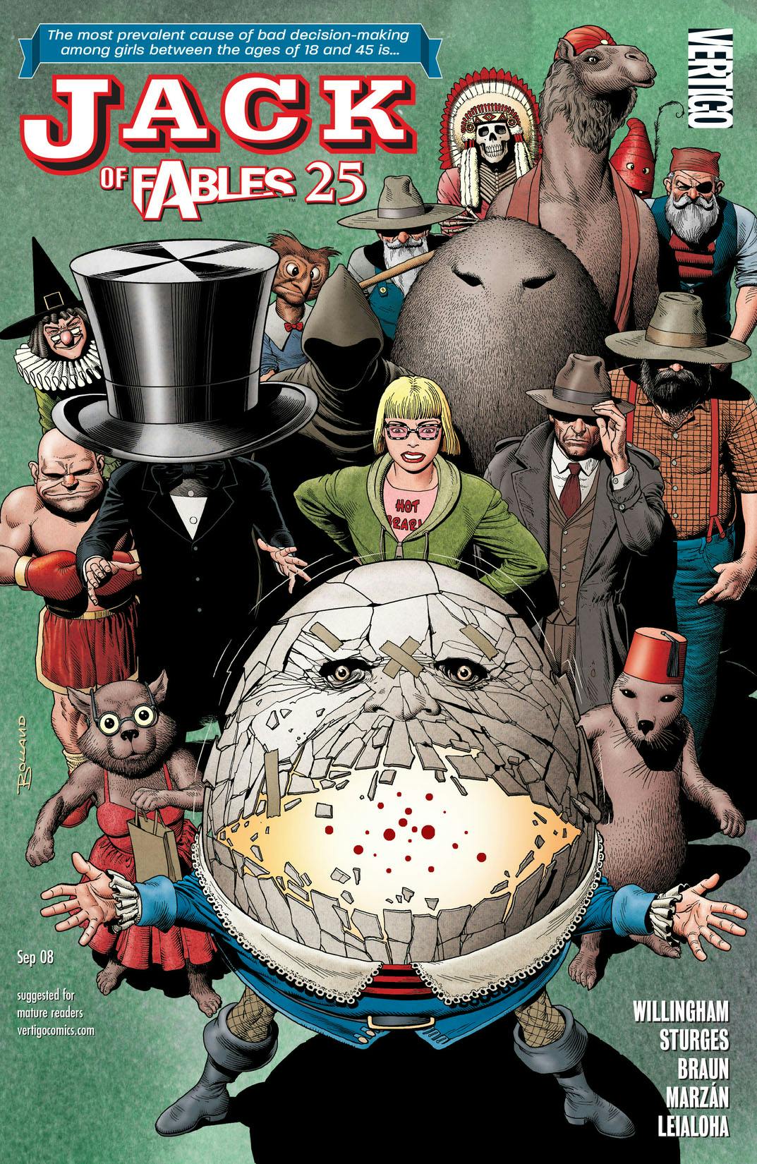 Jack of Fables #25 preview images