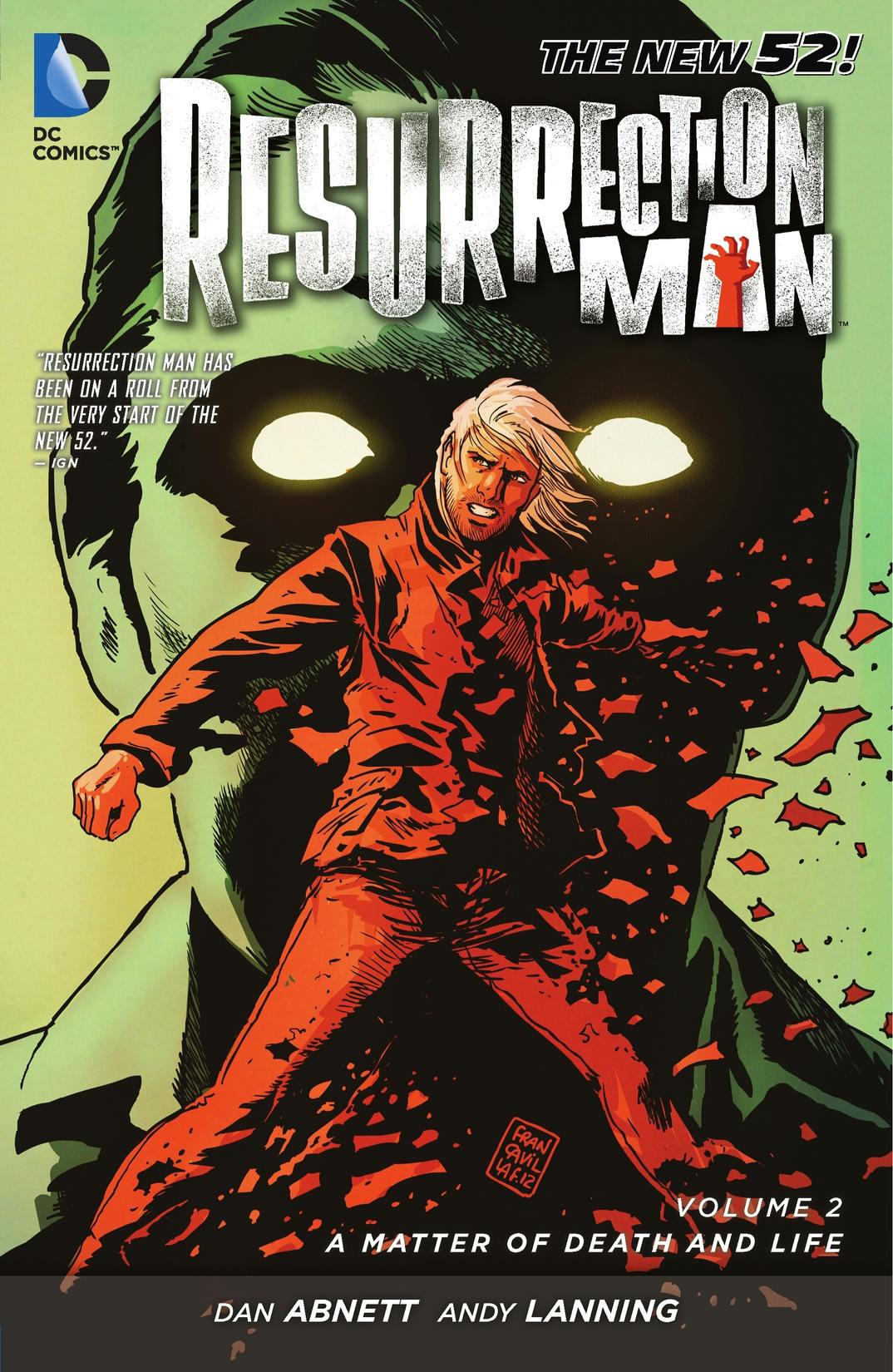 Resurrection Man Vol. 2: A Matter of Death and Life preview images