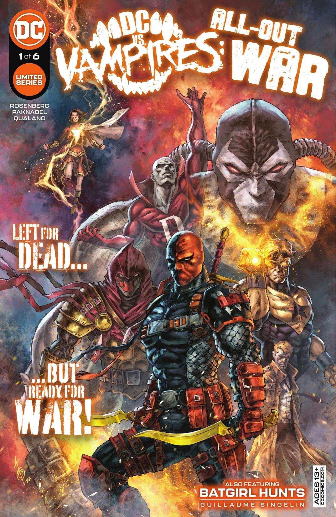 DC vs. Vampires: All-Out War #1 preview images