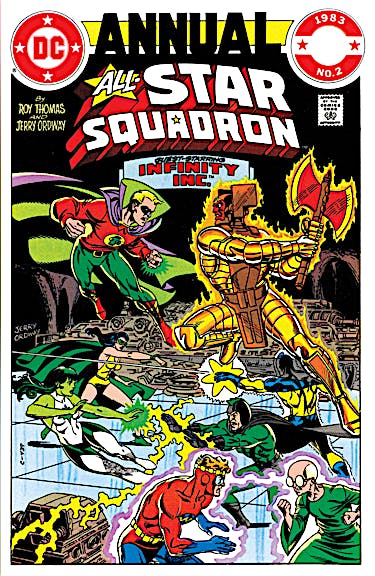 All-Star Squadron Annual #2 preview images