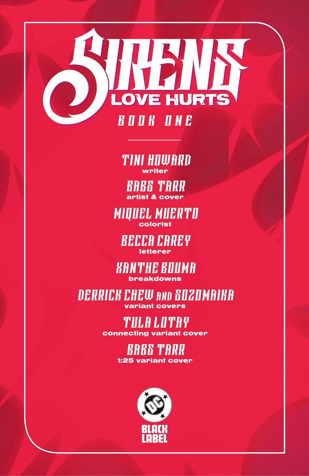 Sirens: Love Hurts series preview1