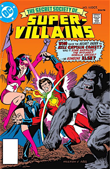 The Secret Society of Super Villains #10 preview images