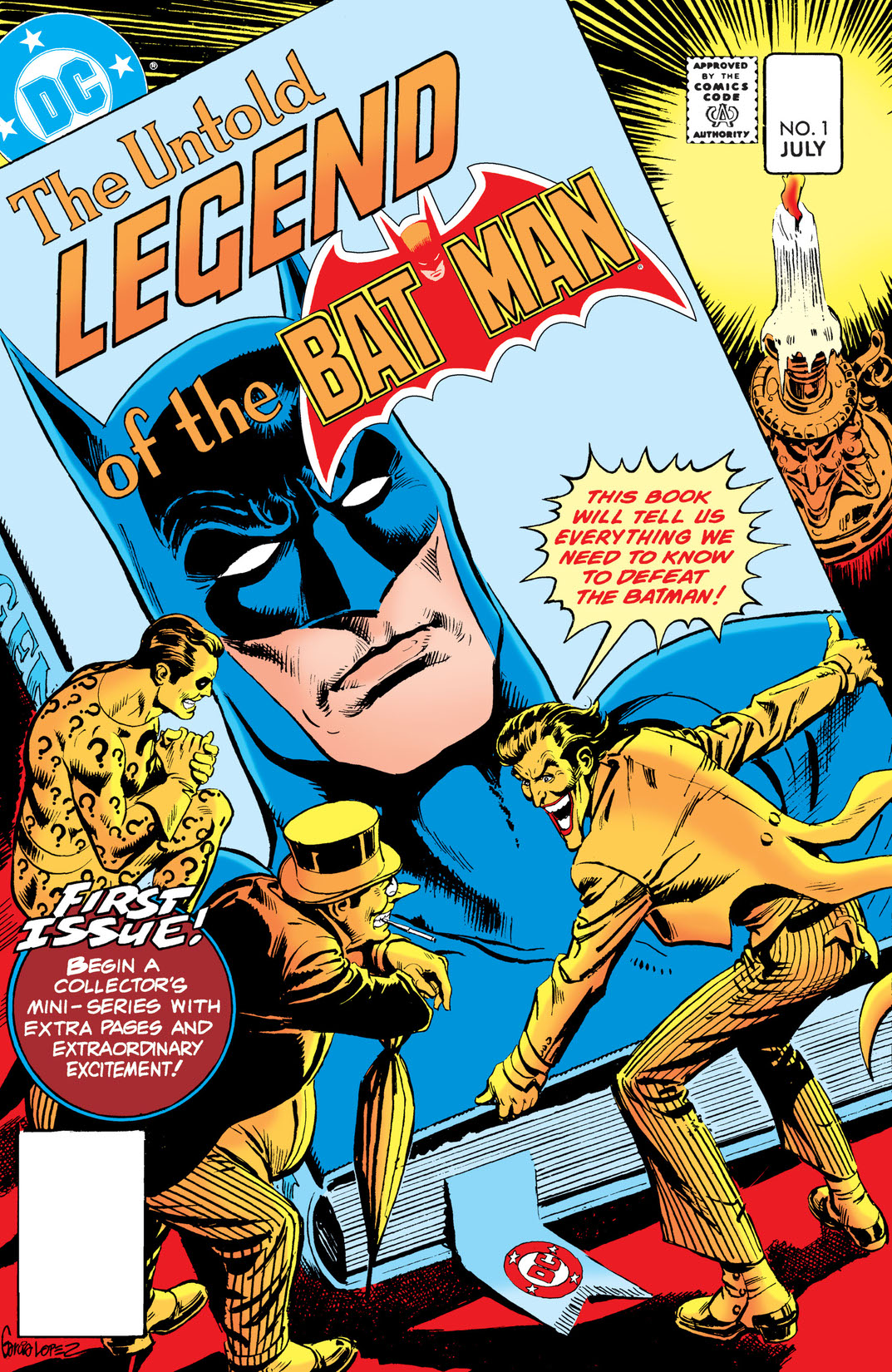 The Untold Legend of the Batman #1 preview images