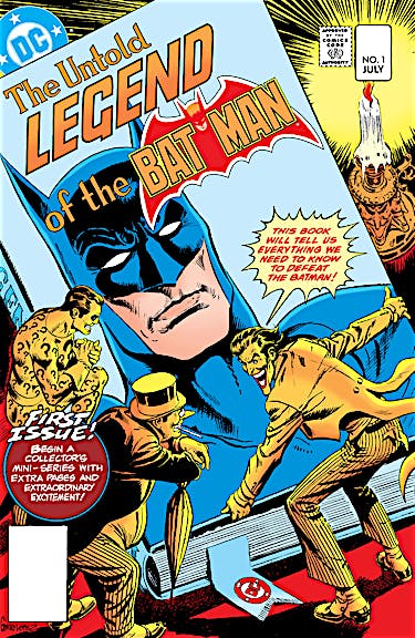 The Untold Legend of the Batman #1 preview images