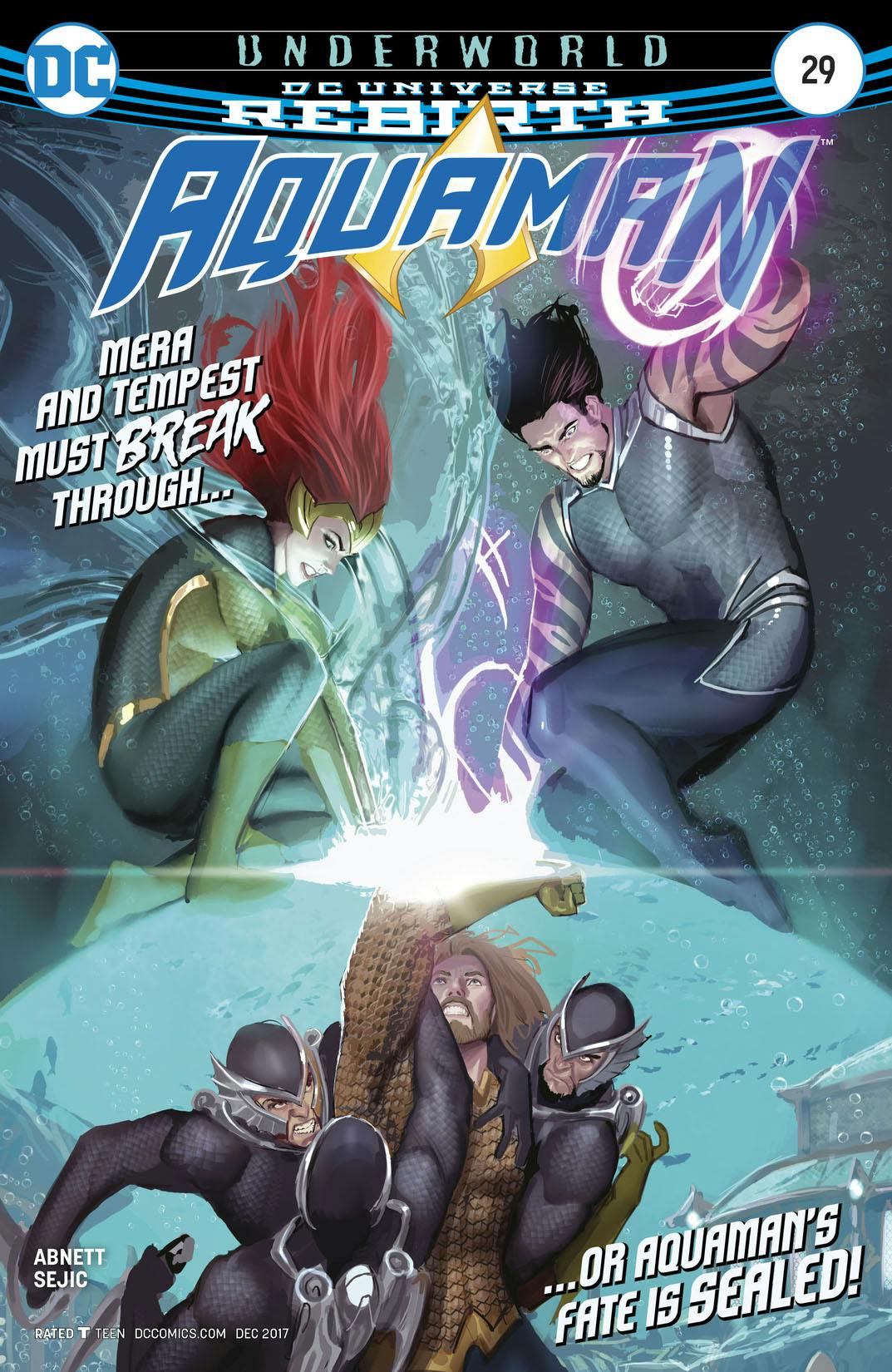 Aquaman (2016-) #29 preview images