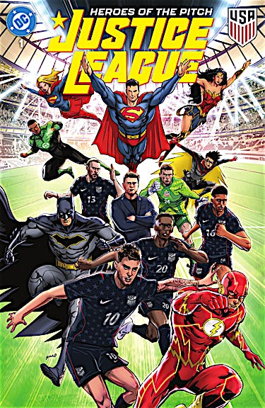Justice League: Heroes of the Pitch #1 preview images