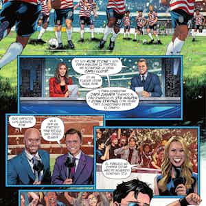 Justice League: Heroes of the Pitch -Spanish Language series preview1