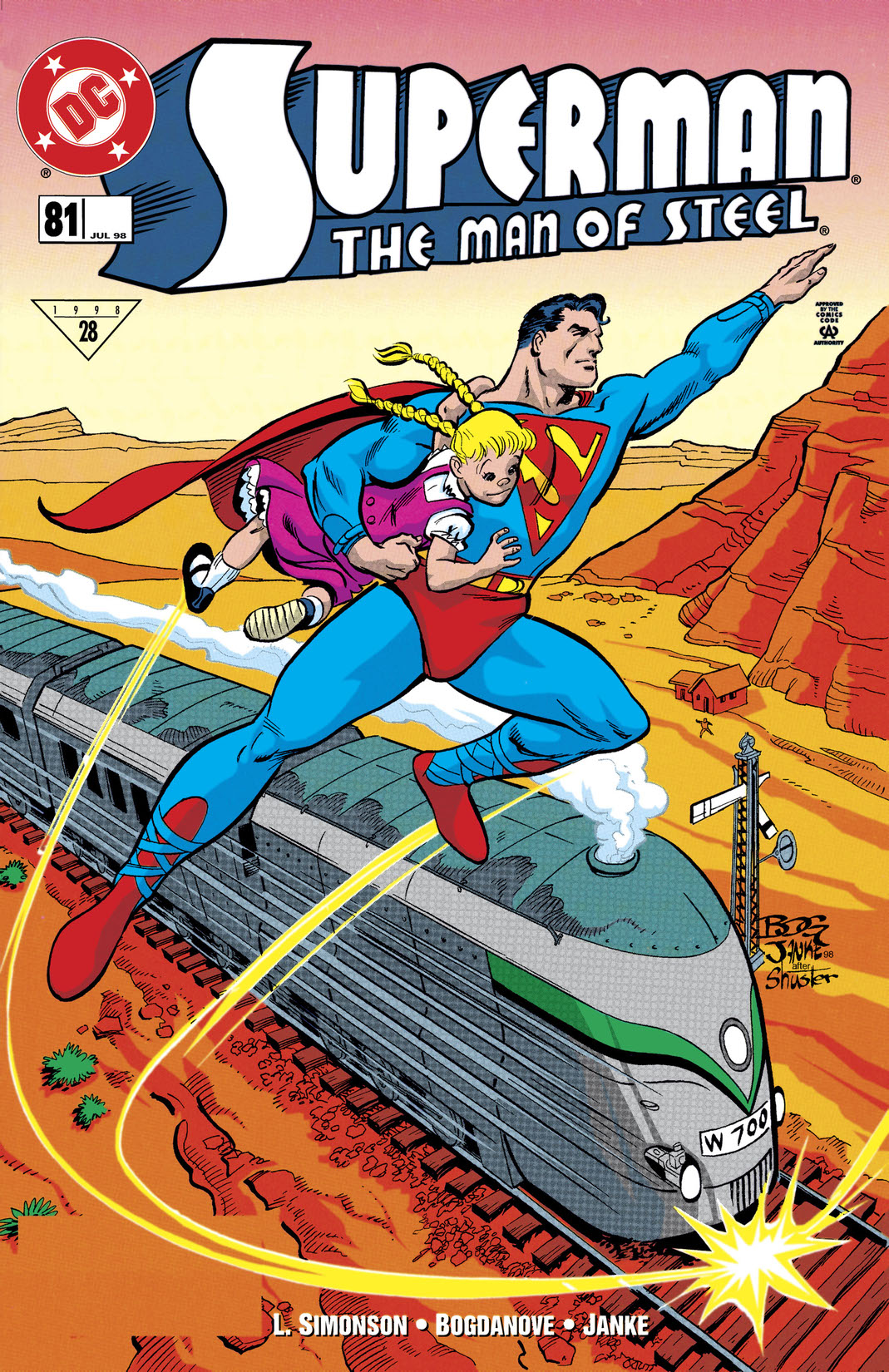 Superman: The Man of Steel #81 preview images