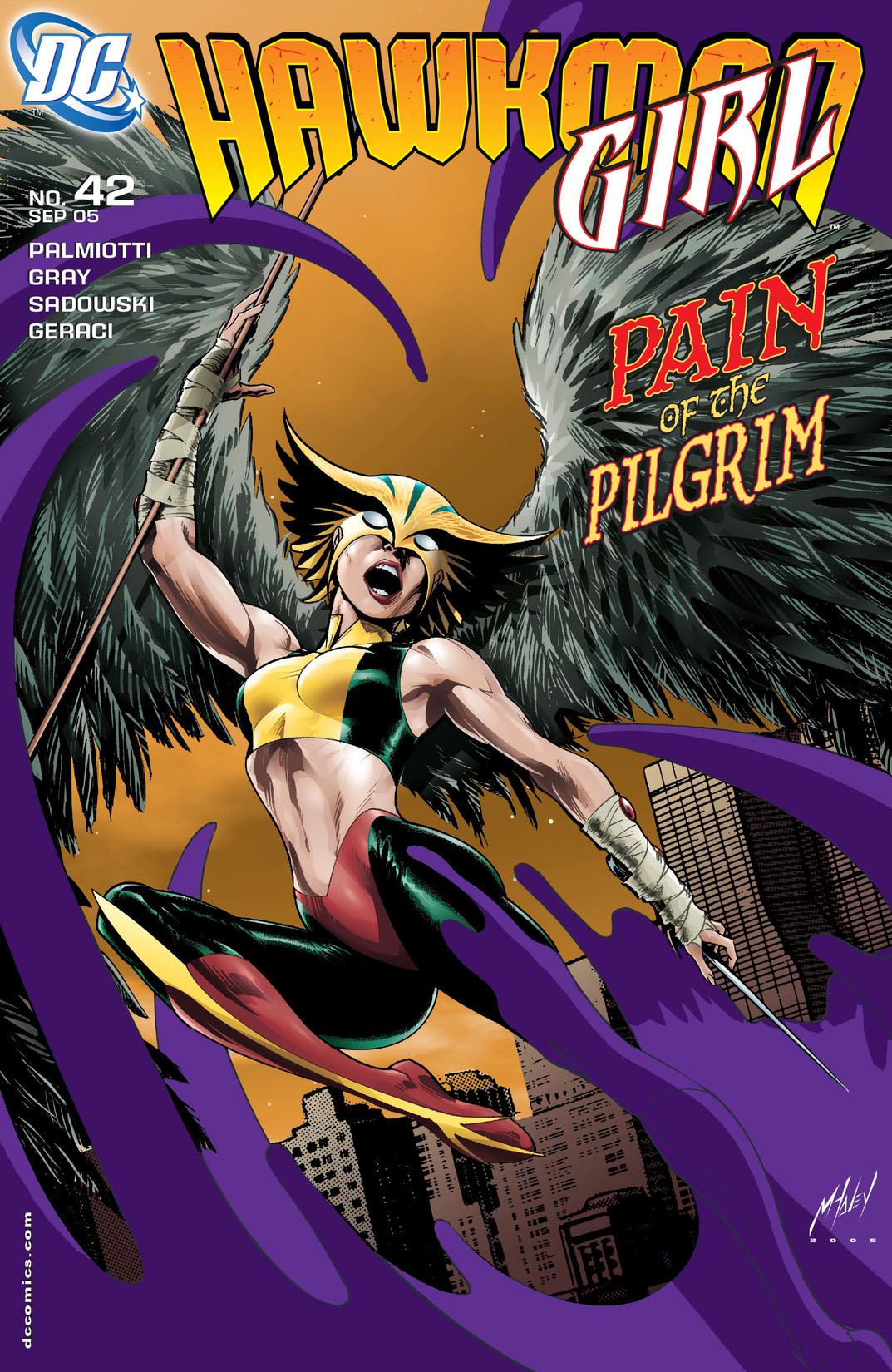 Hawkman (2002-) #42 preview images