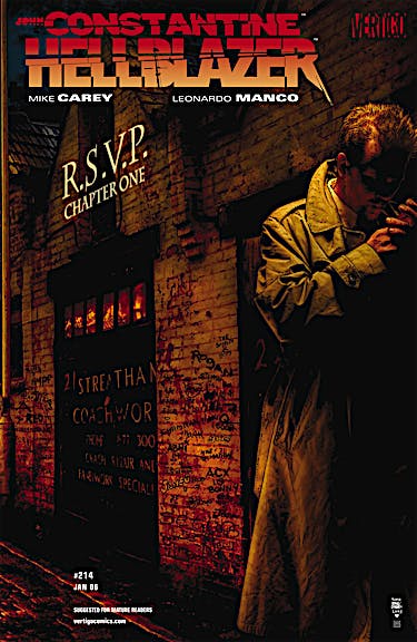 Hellblazer #214 preview images