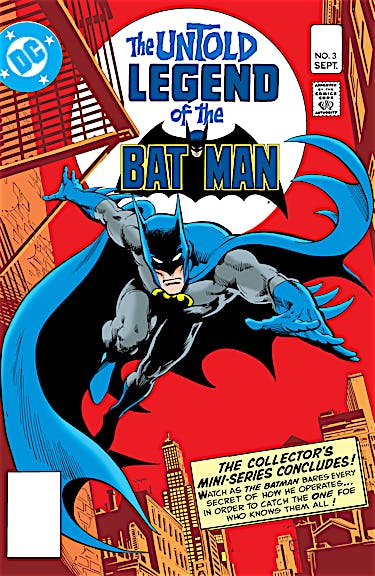 The Untold Legend of the Batman #3