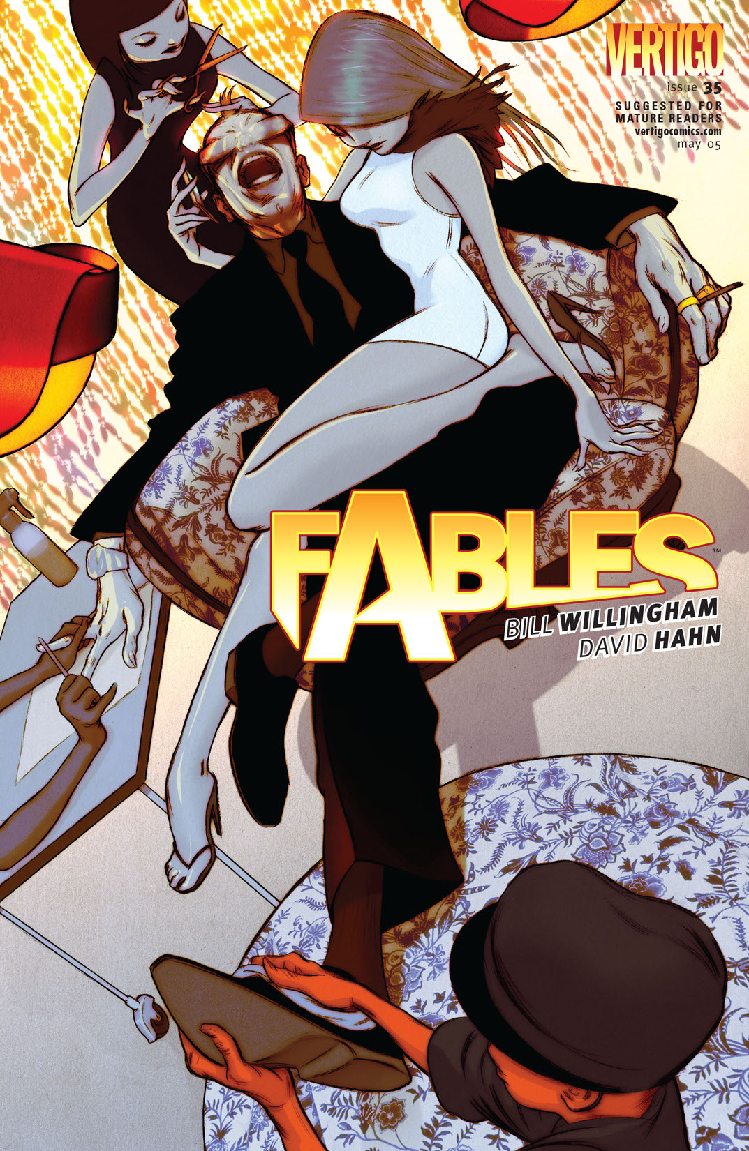 Fables #35 preview images
