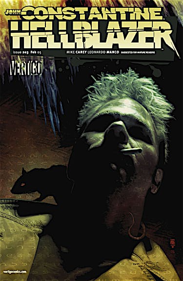 Hellblazer #203 preview images