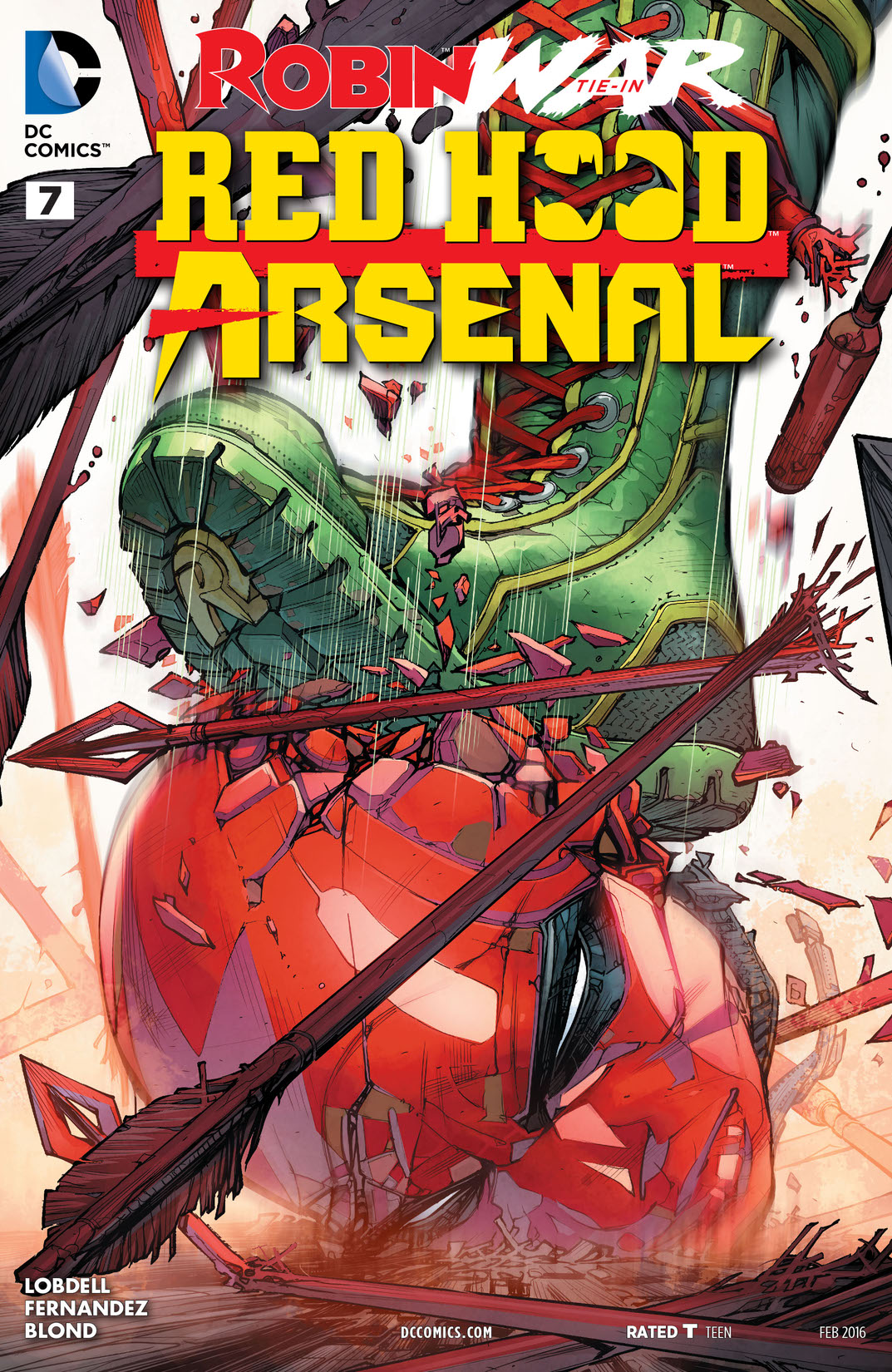 Red Hood/Arsenal #7 preview images