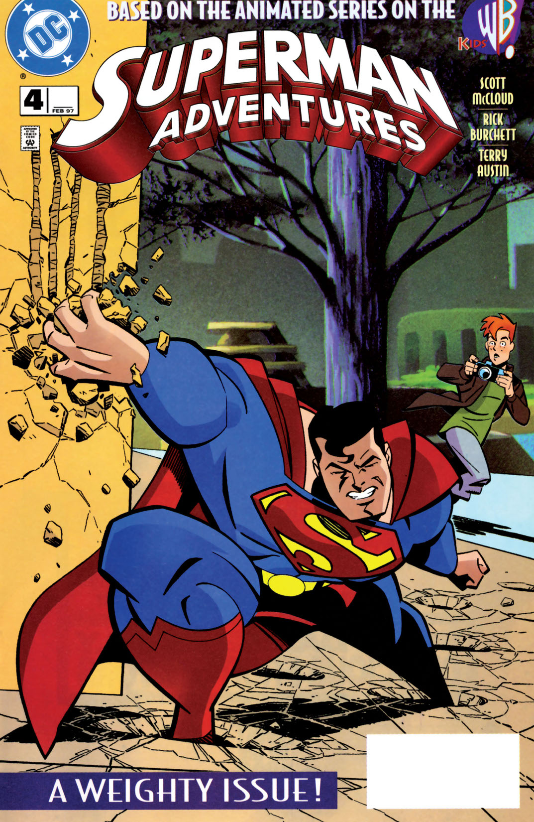 Superman Adventures #4 preview images
