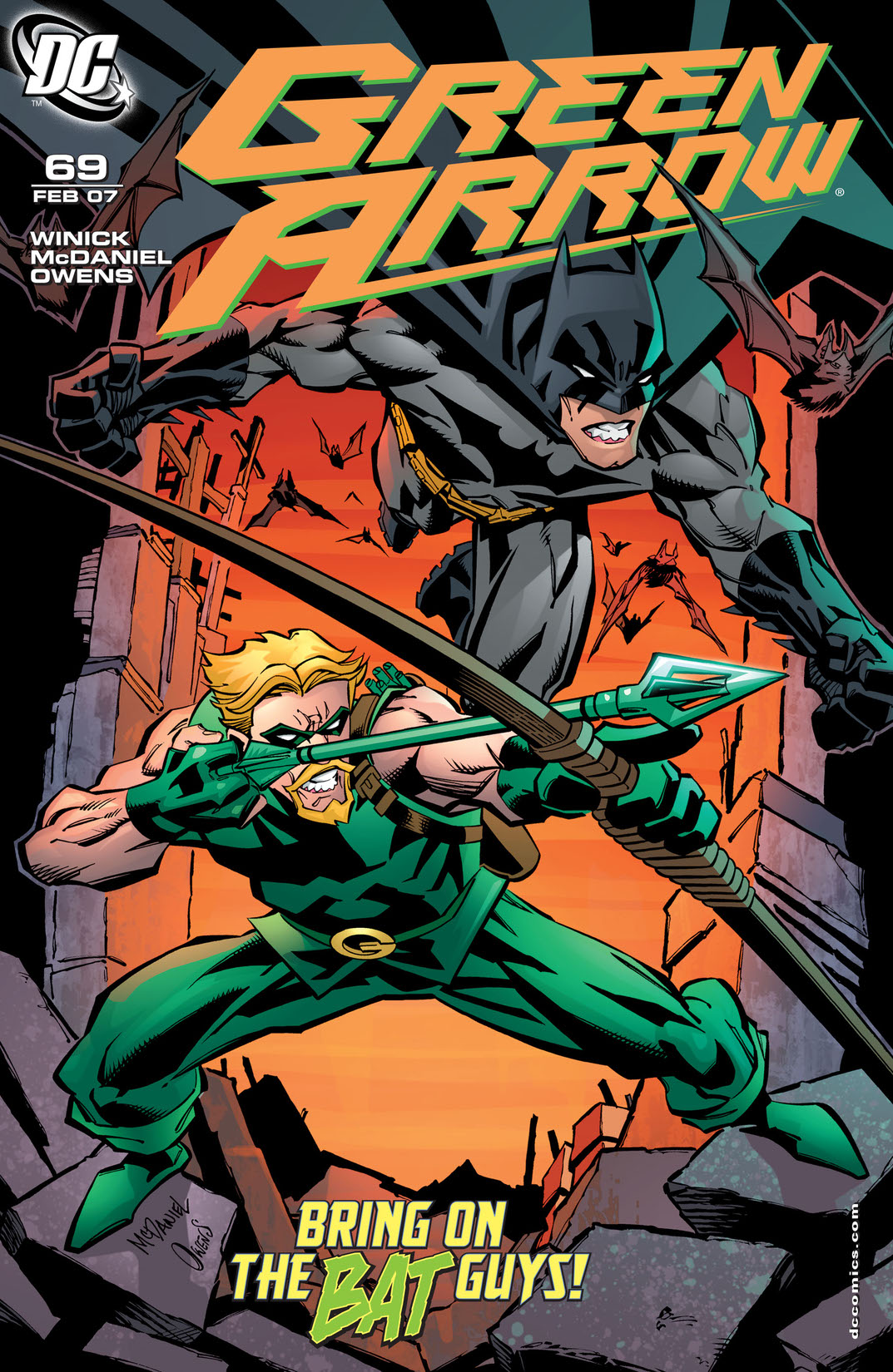 Green Arrow (2001-) #69 preview images