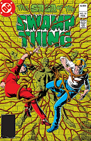 The Saga of the Swamp Thing (1982-) #10 preview images
