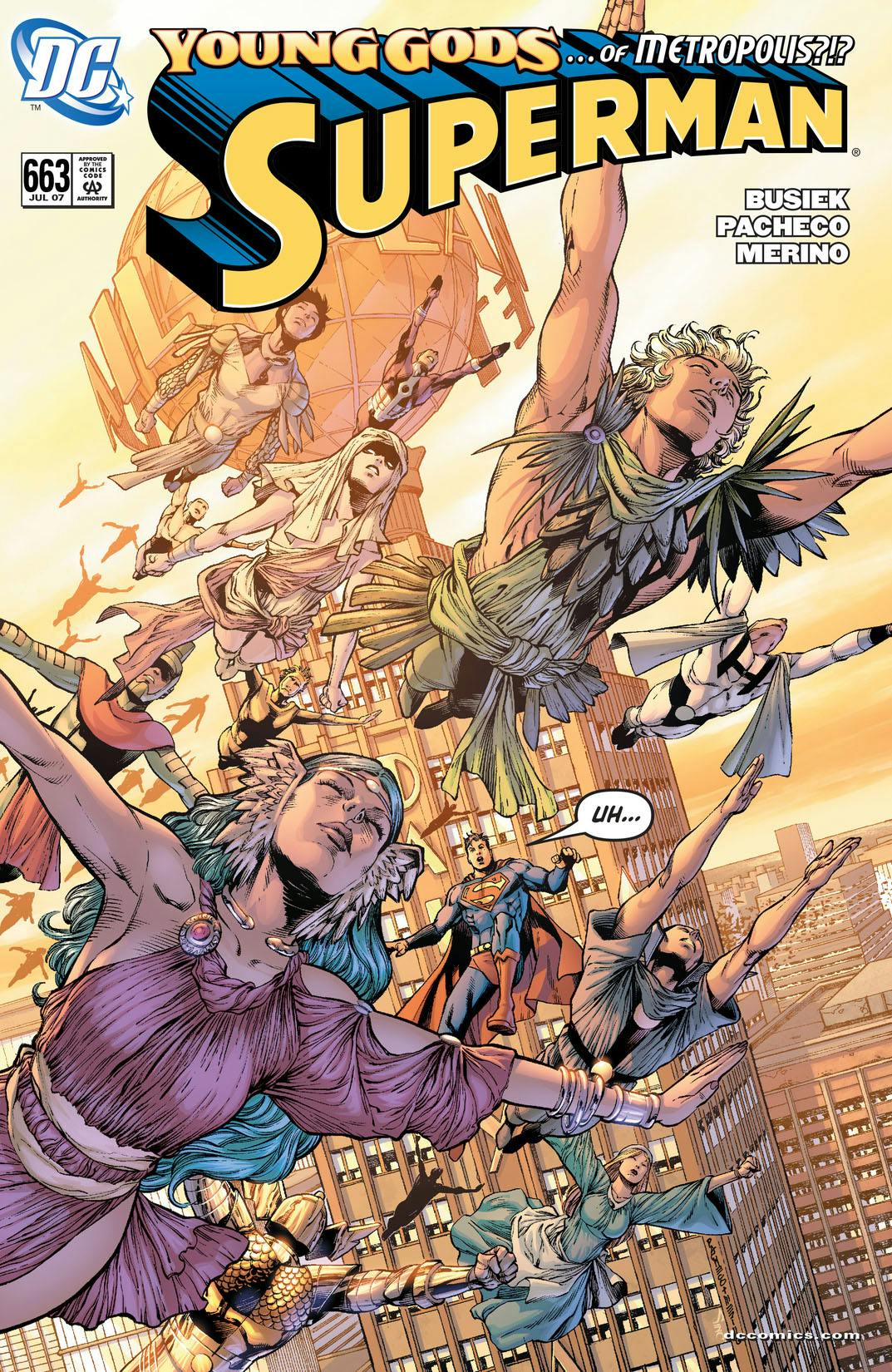 Superman (2006-) #663 preview images