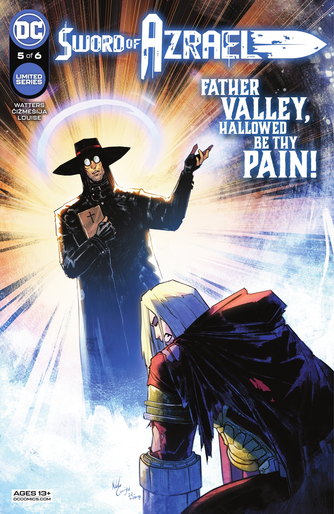 Sword of Azrael #5 preview images