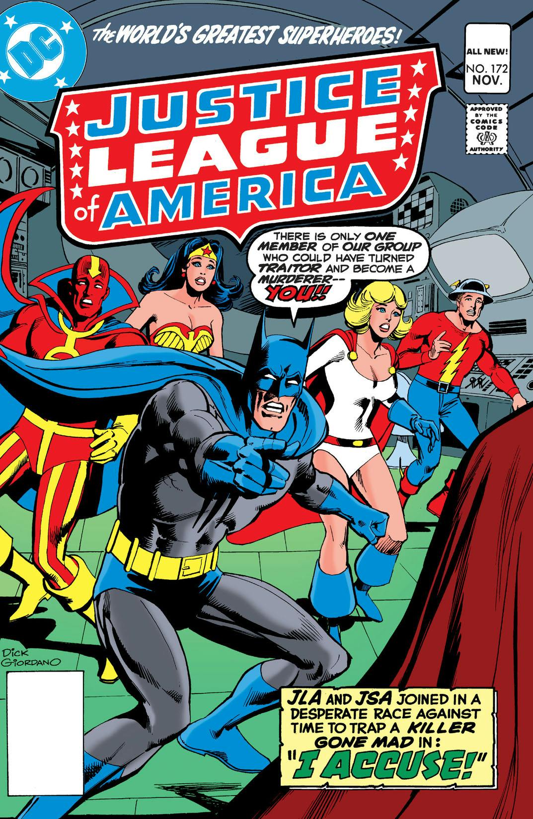 Justice League of America (1960-) #172 preview images