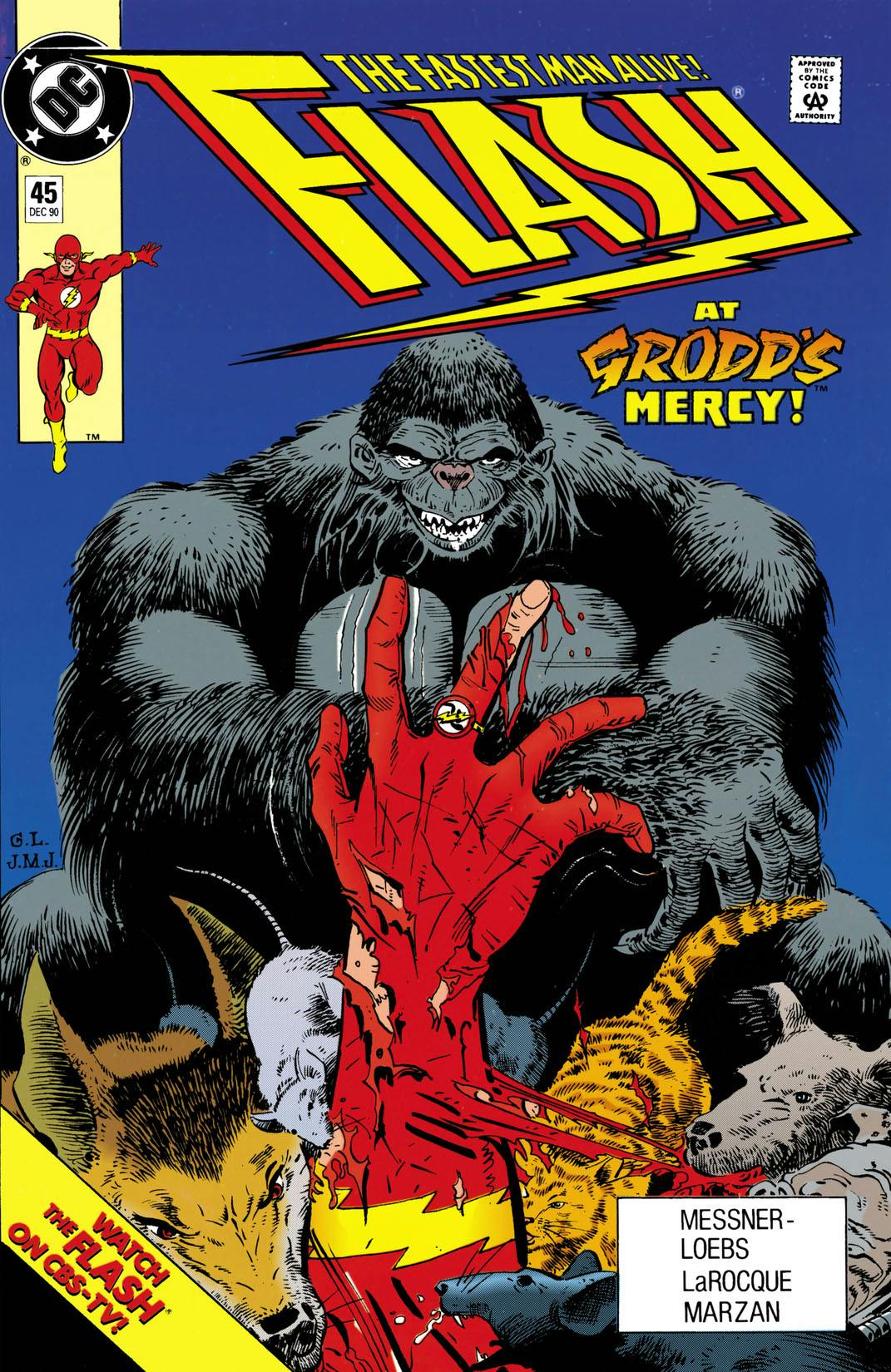 The Flash (1987-2009) #45 preview images