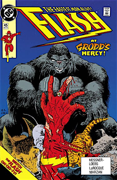 The Flash (1987-2009) #45 preview images