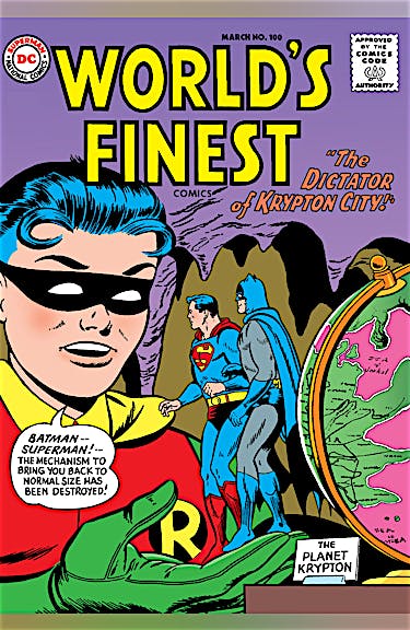 World's Finest Comics (1941-) #100 preview images