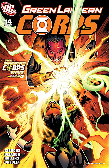 Green Lantern Corps (2006-) #14 preview images