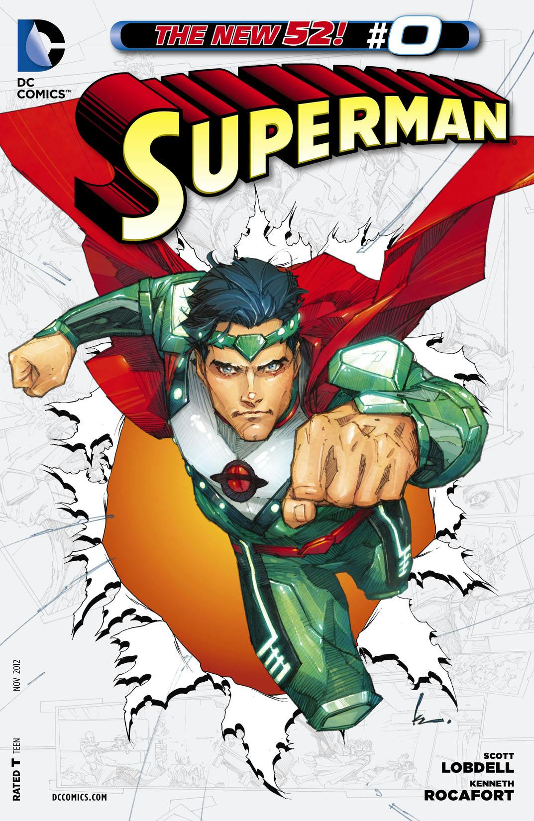 Superman (2011-) #0 preview images