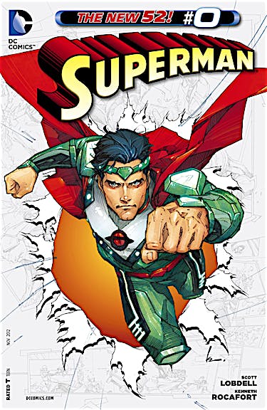 Superman (2011-) #0 preview images
