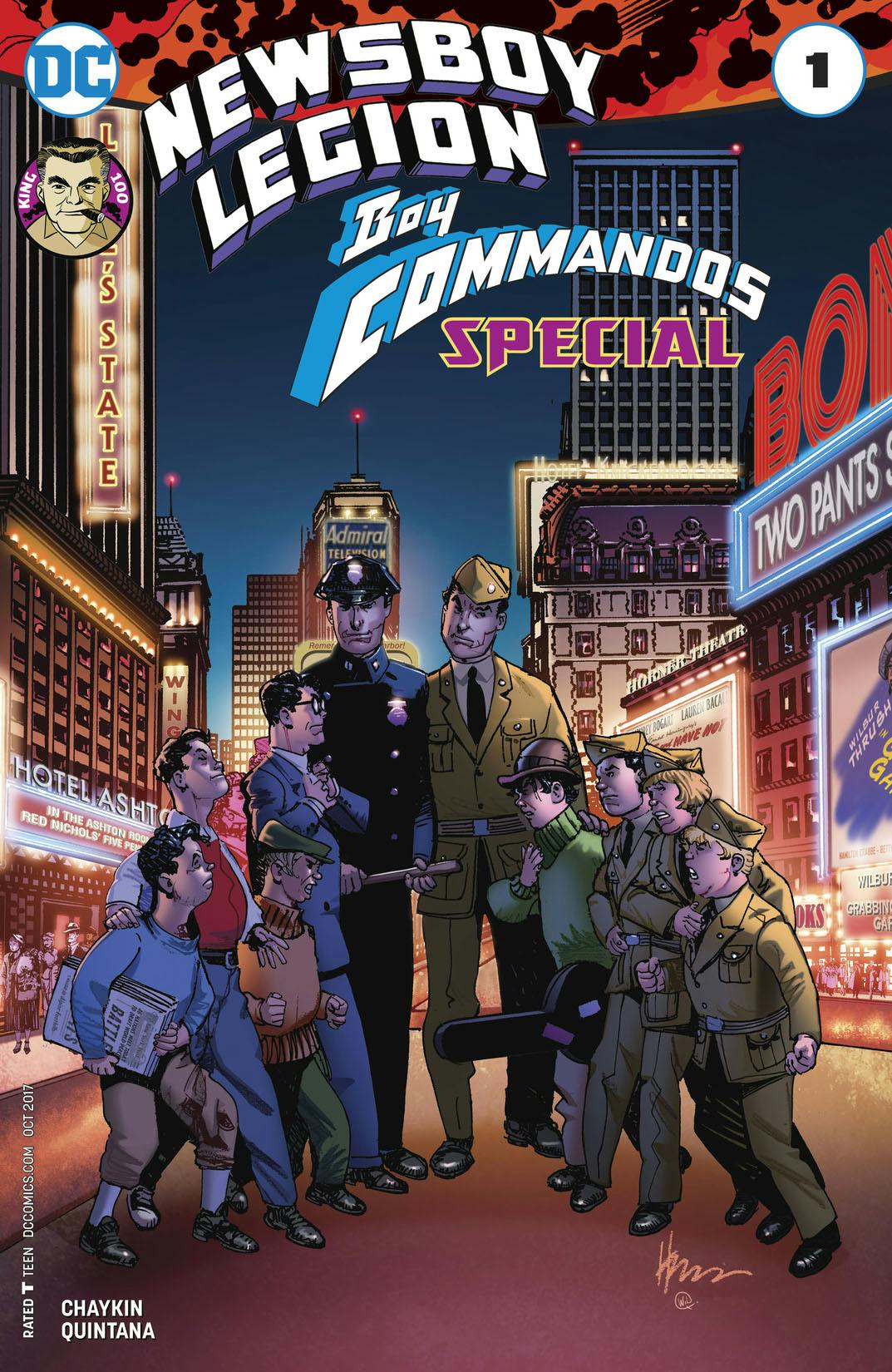 The Newsboy Legion and the Boy Commandos Special #1 #1 preview images