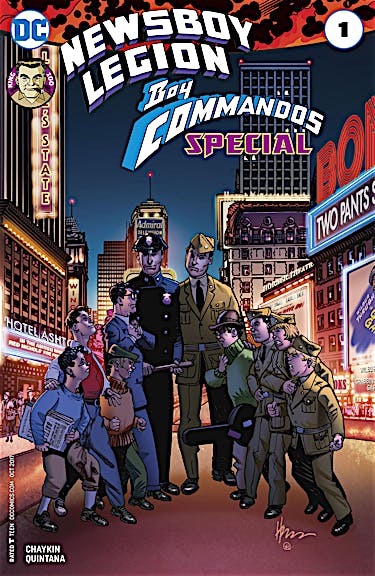 The Newsboy Legion and the Boy Commandos Special #1 #1 preview images
