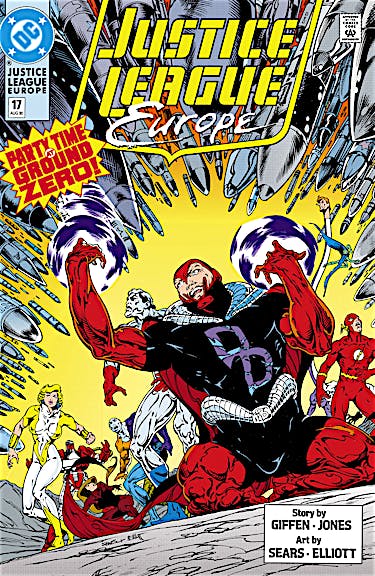 Justice League Europe #17 preview images