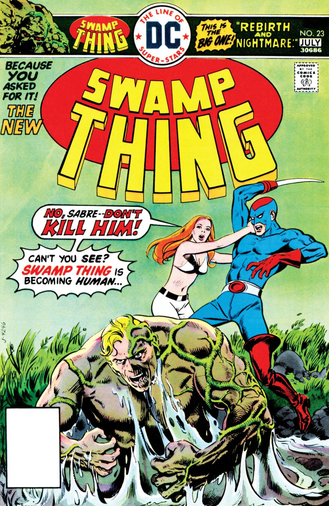 Swamp Thing (1972-) #23