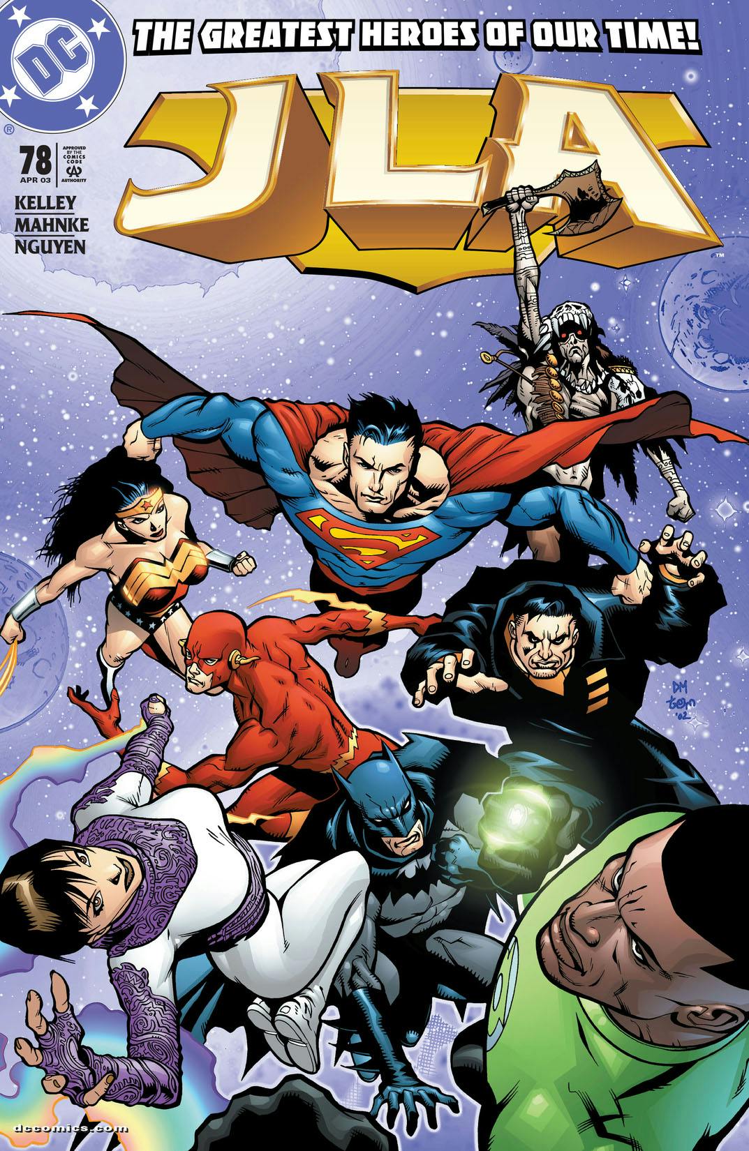 JLA #78 preview images